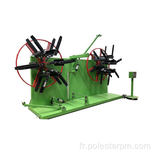 Machine d'éouvoire de tuyaux en plastique de personnalisation verte